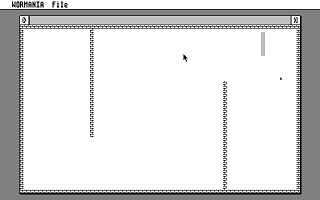Wormania atari screenshot